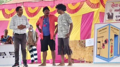 देवगांव पोर्टा केबिन के बच्चों ने नुक्कड़ नाटक से दिया जनकल्याण और विकास का संदेश