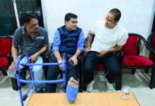 पूर्व विधायक विकास उपाध्याय ने रायपुर प्रेस क्लब पहुंचकर अध्यक्ष मोहन तिवारी से की मुलाकात