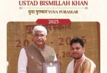 छत्तीसगढ़ के दो कलाकारों को राष्ट्रीय सम्मान, डॉ. आनंद पाण्डेय और घनश्याम साहू को मिला उस्ताद बिस्मिल्लाह खान युवा पुरस्कार