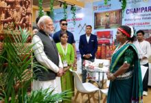 भारत पर्व में प्रधानमंत्री नरेंद्र मोदी से मिलीं छत्तीसगढ़ की महिला उद्यमी हीना, साझा की ‘बिहान’ से मिली सफलता की कहानी
