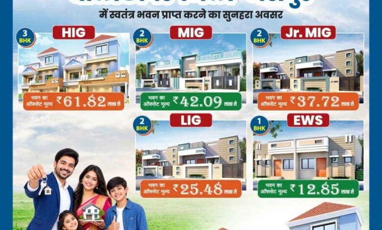 जशपुर में 51.48 करोड़ की लागत से बनेंगे 225 आवास, अटल विहार योजना से मिलेगा किफायती आशियाना जशपुर में 51.48 करोड़ की लागत से बनेंगे 225 आवास, अटल विहार योजना से मिलेगा किफायती आशियाना