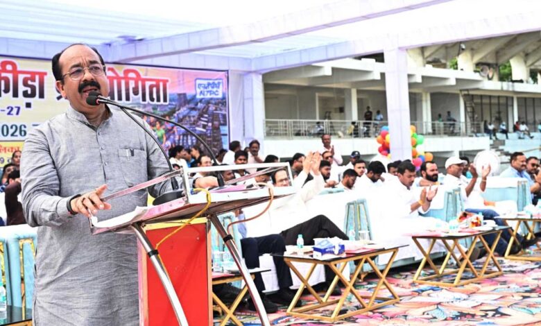 उप मुख्यमंत्री अरुण साव ने किया राज्य स्तरीय शालेय क्रीड़ा प्रतियोगिता का शुभारंभ, 571 खिलाड़ी दिखाएंगे प्रतिभा